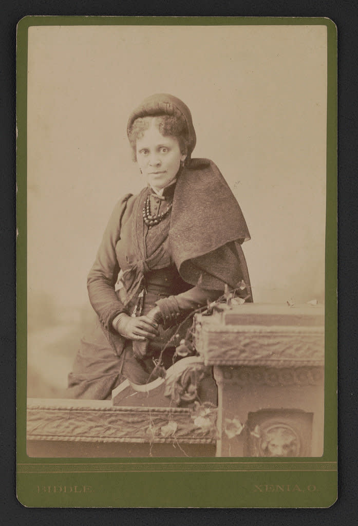 Hallie Quinn Brown (1850-1949) was an <a href="https://www.loc.gov/pictures/item/2016645944/" target="_blank">educator and activist</a>. She is the founder of the Colored Woman's League of Washington, D.C., which&nbsp;later became&nbsp;the National Association of Colored Women&nbsp;in 1894.