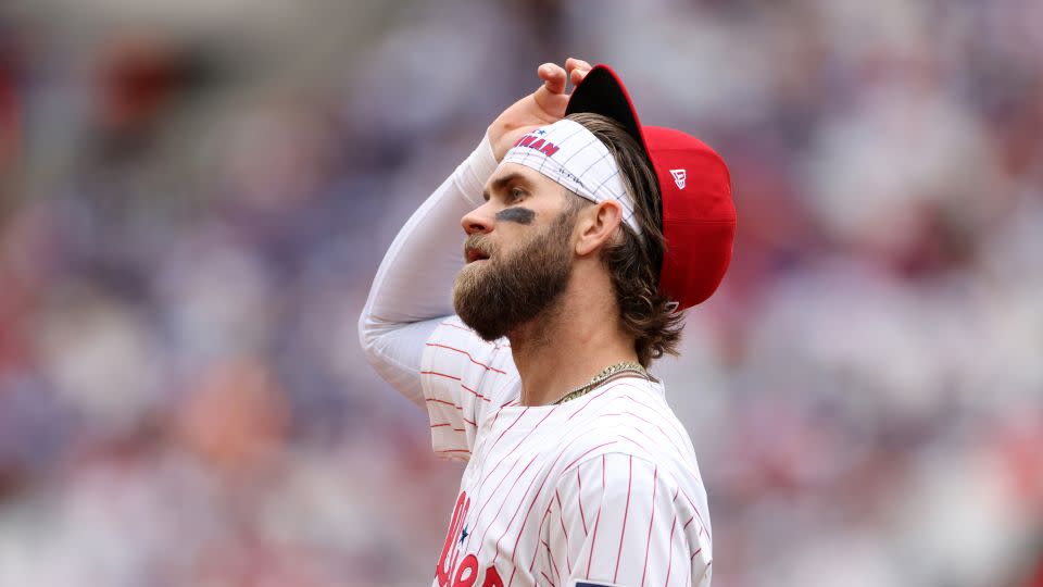 Bryce Harper starred during the opening night of the London Series. - Ryan Pierse/Getty Images