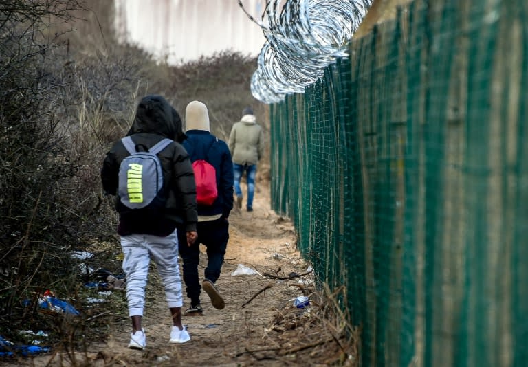 Migrants continue to head to the northern French port of Calais, hoping to make it to Britain