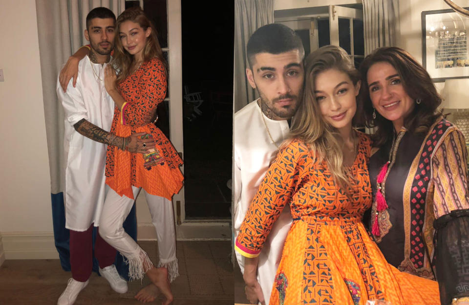 Gigi se reúne con la familia