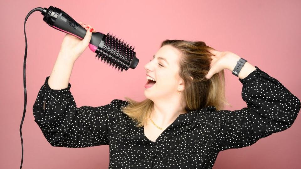 Take advantage of this Amazon deal for huge savings on this tester-approved Revlon hair dryer and hot air brush.