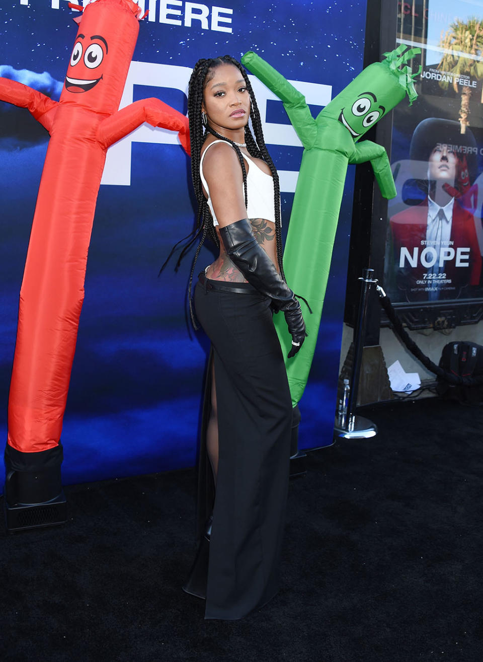 Keke Palmer at ‘Nope’ world premiere held at TCL Chinese 6 Theatre on July 18, 2022 in Los Angeles, California. - Credit: Gilbert Flores for Variety