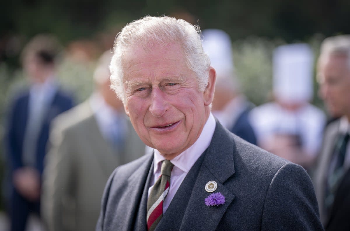 The Prince of Wales visited Lanarkshire on Wednesday (Jane Barlow/PA) (PA Wire)