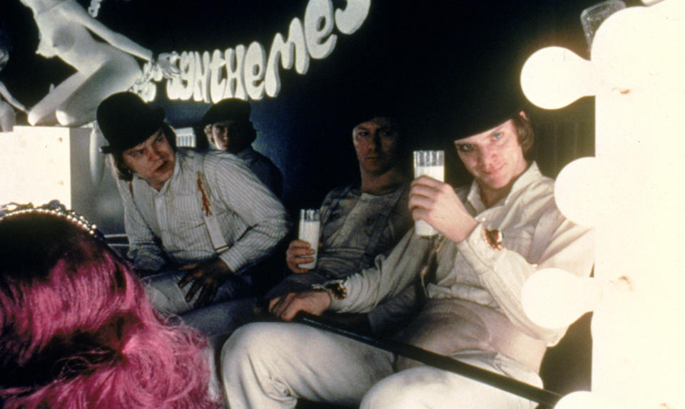 Malcolm McDowell stars in 1971's A Clockwork Orange (Warner Bros)