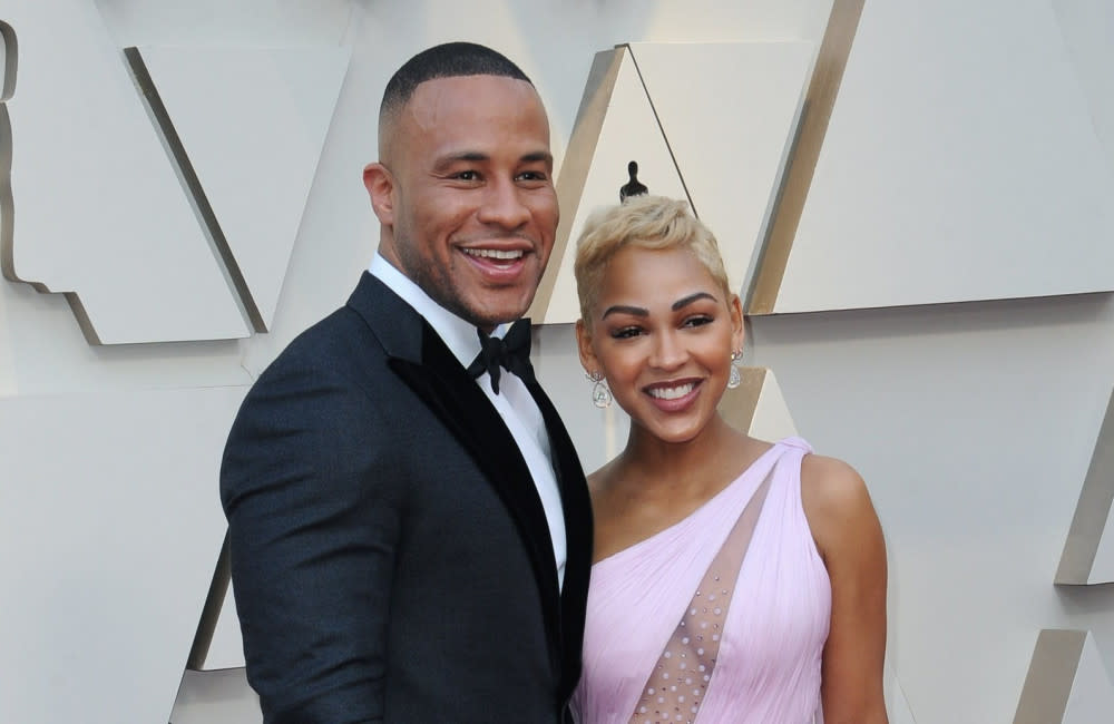 DeVon Franklin and Meagan Good were married between 2012 and 2022 credit:Bang Showbiz