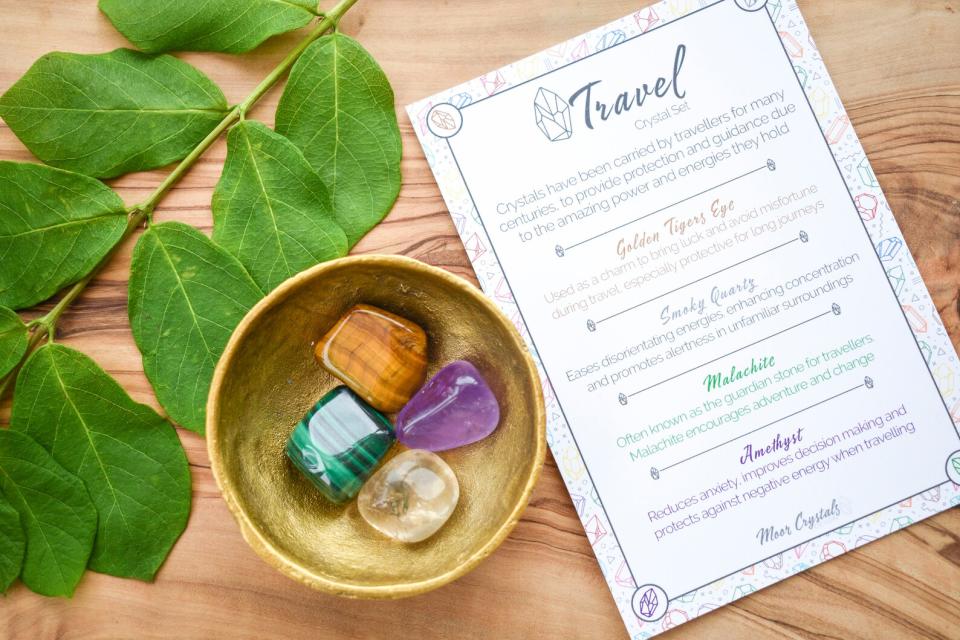 Etsy Travel Crystal Set