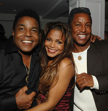 Tito Jackson , Janet Jackson and Jermaine Jackson at the Hollywood premiere of Lionsgate Films' Tyler Perry's Why Did I Get Married?