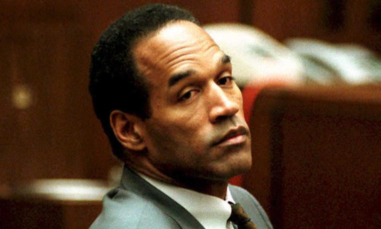 <span>OJ Simpson sitting in the Los Angeles superior court in December 1994.</span><span>Photograph: AFP/Getty</span>