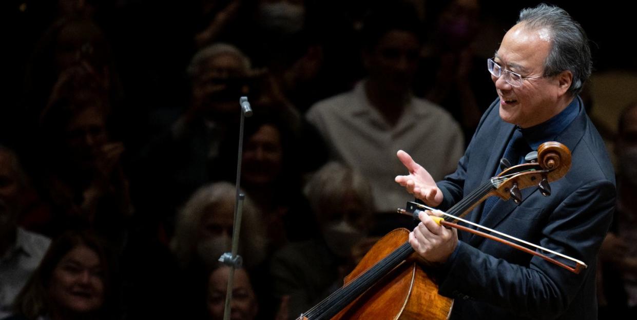 yo yo ma in concert