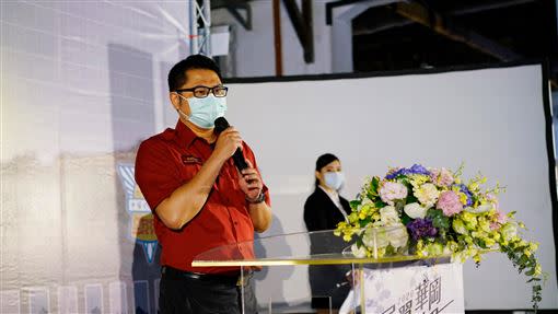 林森錢櫃火警中深入火場的延平分隊小隊長高嘉懋說道「每一條生命都很珍貴」。（圖／文化大學提供）