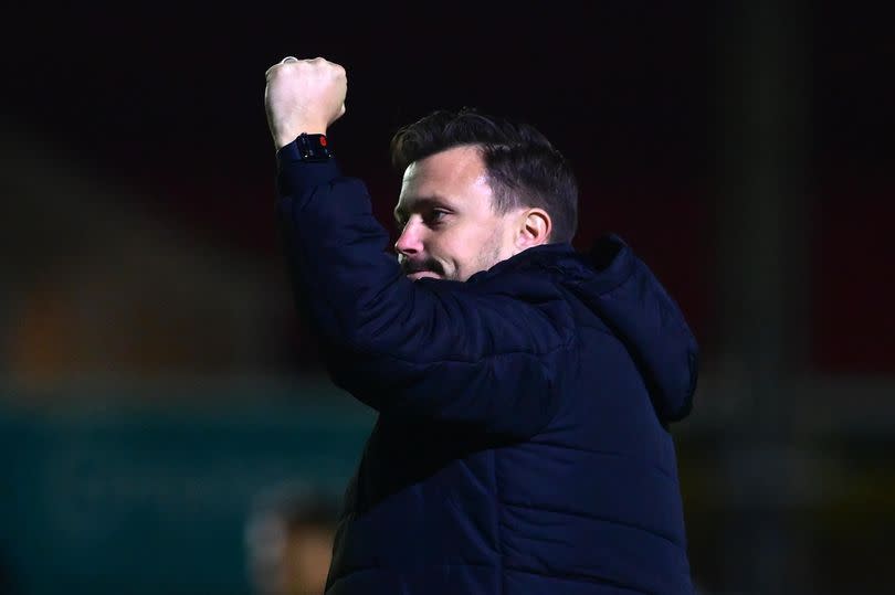 Former Bristol Rovers assistant manager Andy Mangan took caretaker charge of seven matches earlier this season -Credit:Tom Sandberg/PPAUK