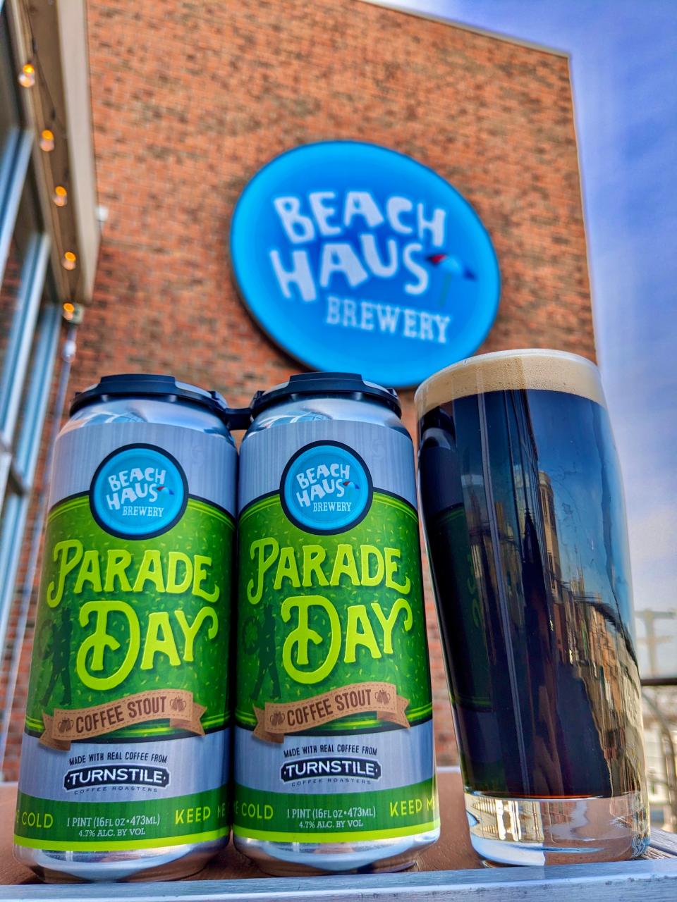 Parade Day, a traditional Irish stout from Beach Haus Brewery in Belmar.