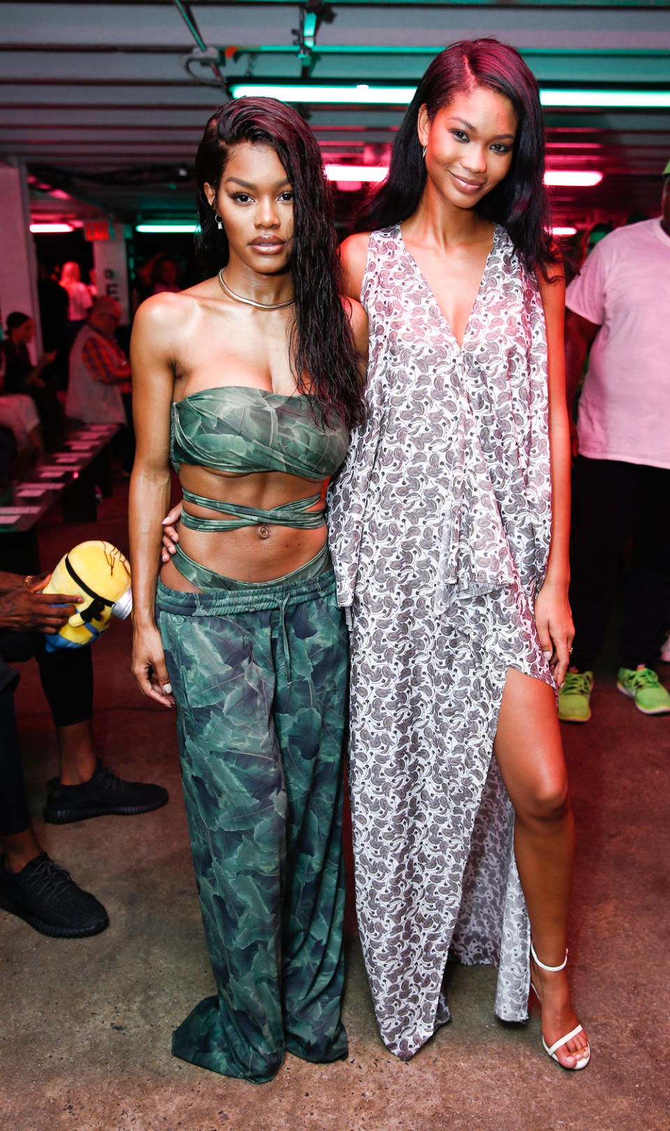 Teyana Taylor and Chanel Iman