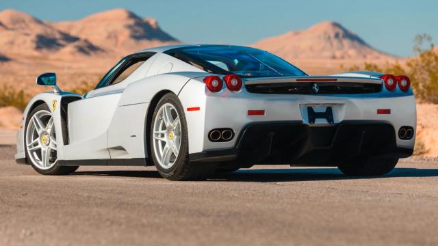 ferrari enzo silver