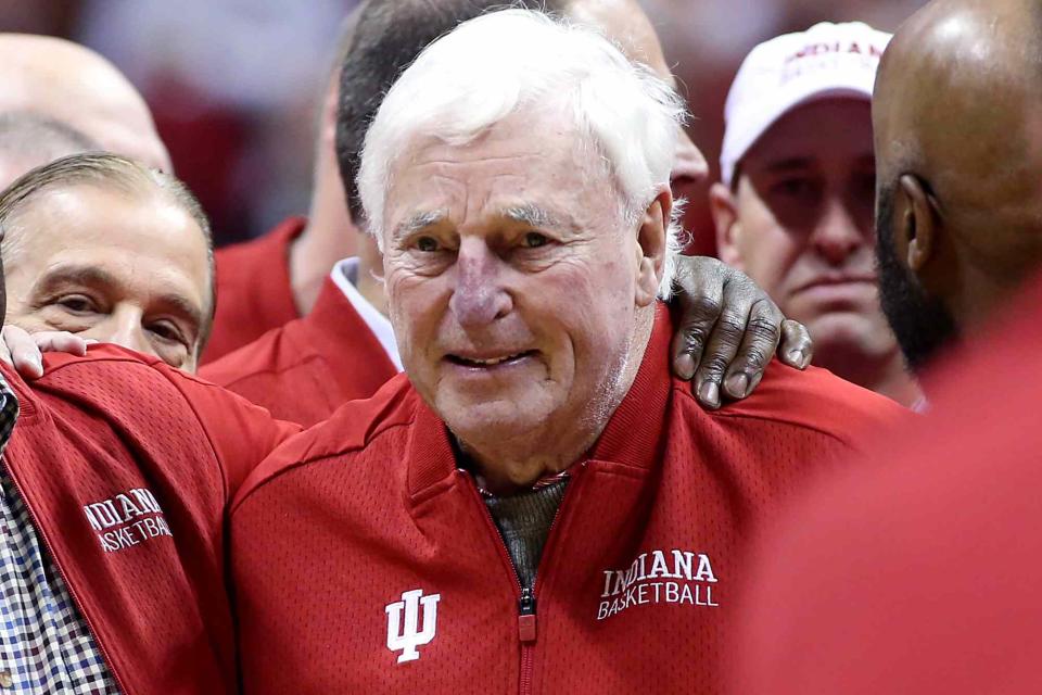 <p>Justin Casterline/Getty</p> Bob Knight in 2020