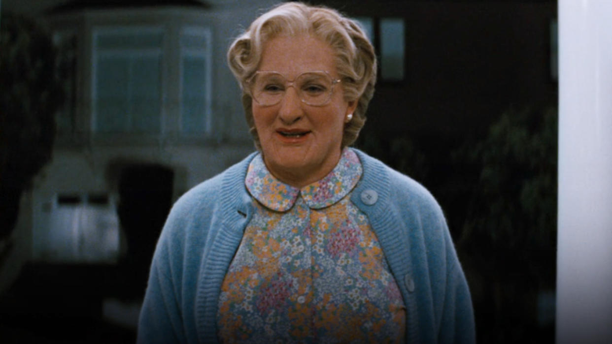  Robin Williams in Mrs. Doubtfire 