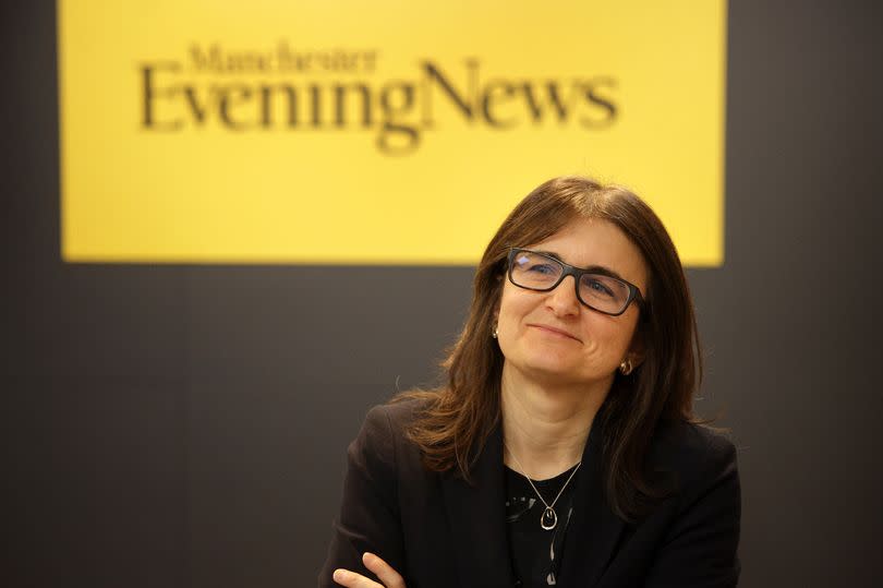 M.E.N editor Sarah Lester, who will help lead the hustings -Credit:Manchester Evening News