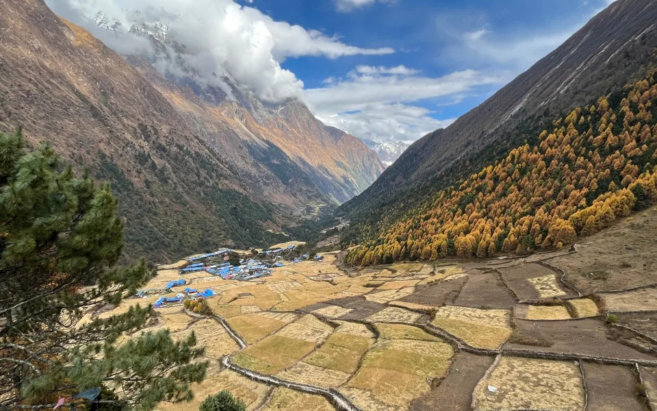 'Jaw-dropping vistas': Paul's view of the Himalayas