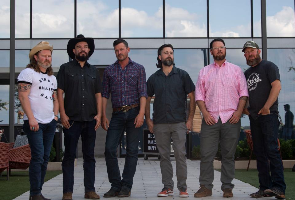 Portraits of the Turnpike Troubadours at the Four Season Hotel in Nashville, Tenn., Tuesday, Aug. 8, 2023.