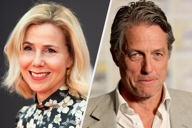 Sally Phillips and Hugh Grant (Photo: Getty)