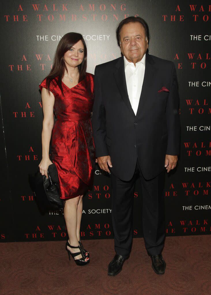 Dee Dee Benkie, left, and Paul Sorvino, right, attend a screening of 