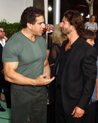 Lou Ferrigno and Eric Bana at the LA premiere of Universal's The Hulk