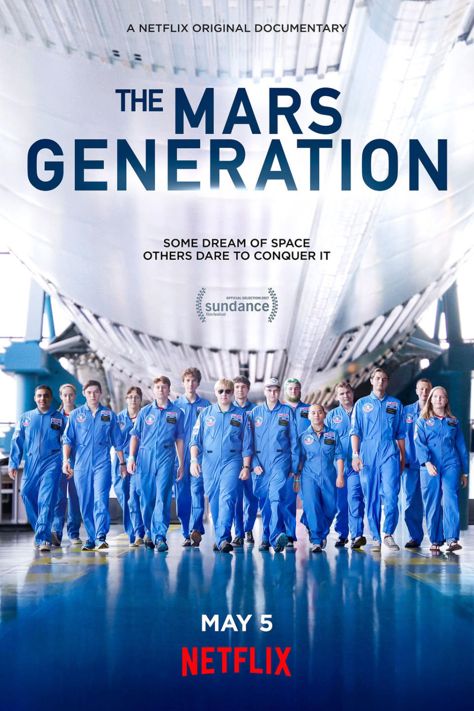 Poster for "The Mars Generation," a new Netflix original documentary. <cite>Netflix</cite>