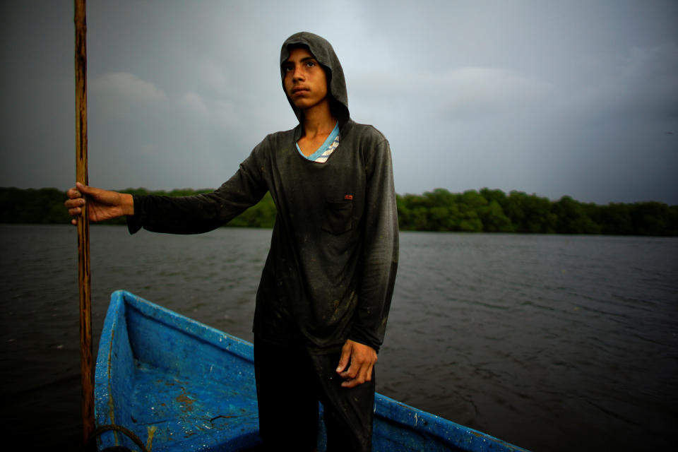 Fisherman Luis Angel Gimenez