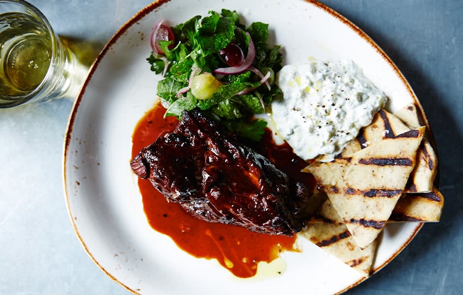 Braised Lamb Shoulder with Fennel and Orange