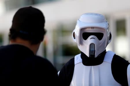 Attendees gather for the start of Comic-Con International in San Diego, California, United States, July 20, 2016. REUTERS/Mike Blake