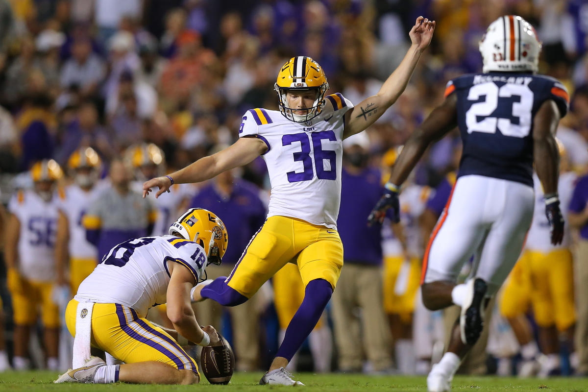 Cade York becomes NFL draft's highest-picked kicker since 2016