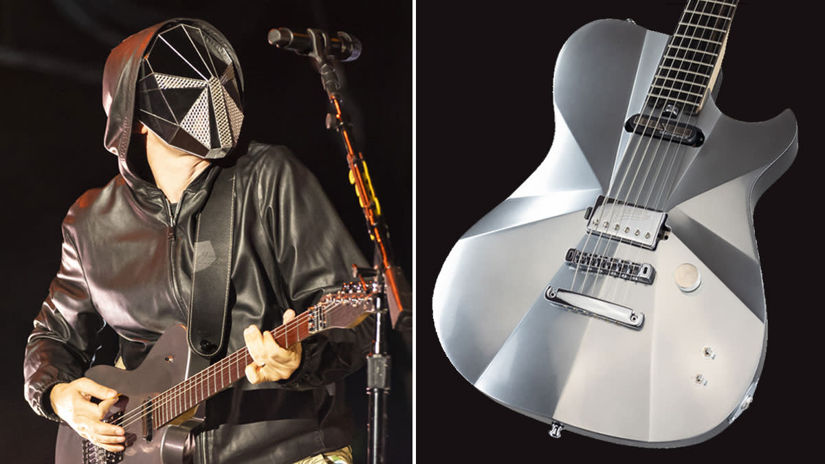  Manson Mask guitar, built for Muse's Matt Bellamy 