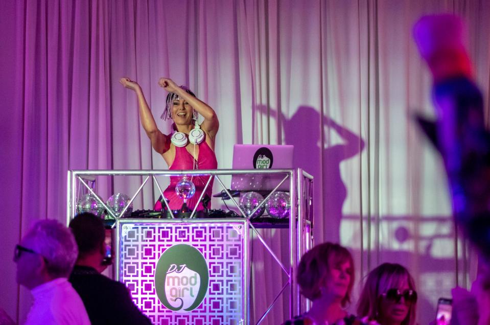DJ Mod Girl will perform on the Pride Community Stage during the Greater Palm Springs Pride Festival in Palm Springs, Calif., on Nov. 4-5, 2023.