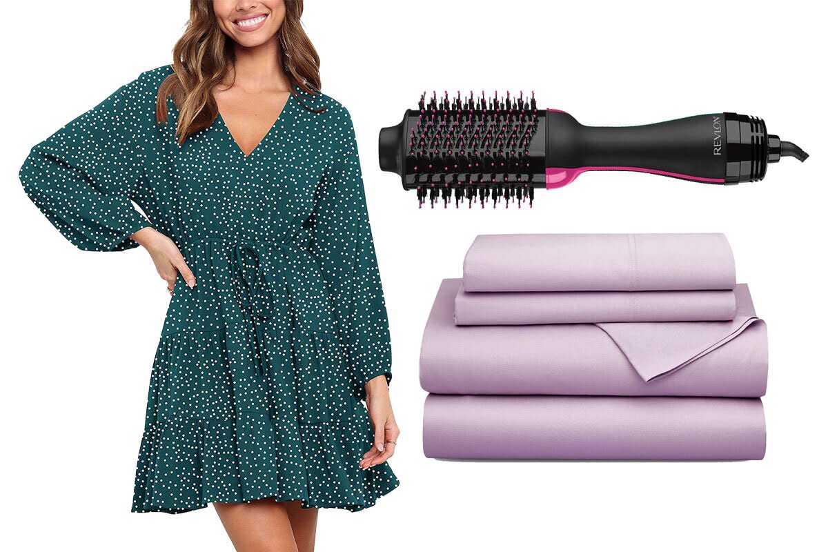 dress, sheets, vacuum