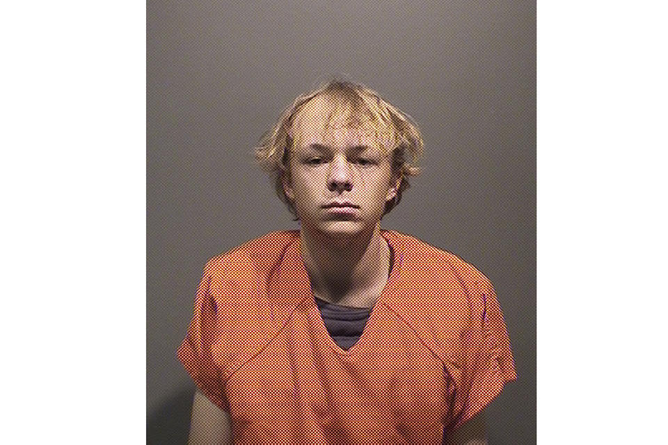 This photo provided by the Jefferson County Sheriff's Office shows Joseph Koenig who is facing a first-degree murder charge. Authorities say Koenig, and two other teenagers are facing the first-degree murder charges stemming from the death of a 20-year-old Colorado woman who was struck by a rock that investigators say was thrown through her windshield while she was driving. (Jefferson County Sheriff's Office via AP)