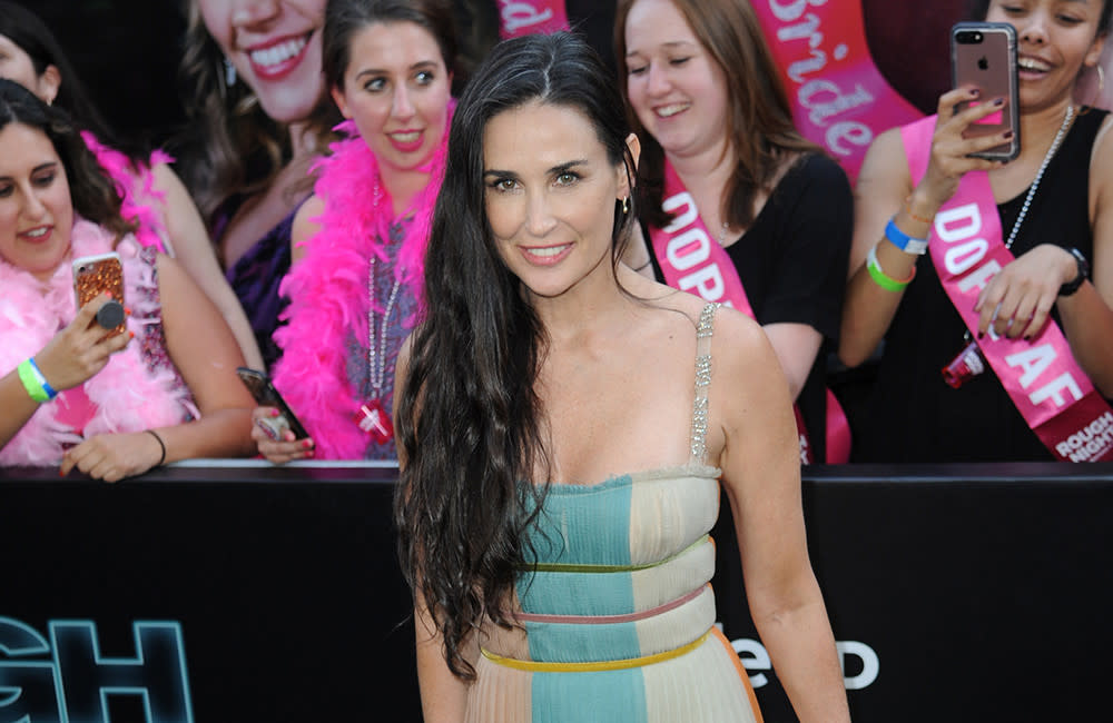 Demi Moore - JUN 17 - Famous - Rough Night premiere