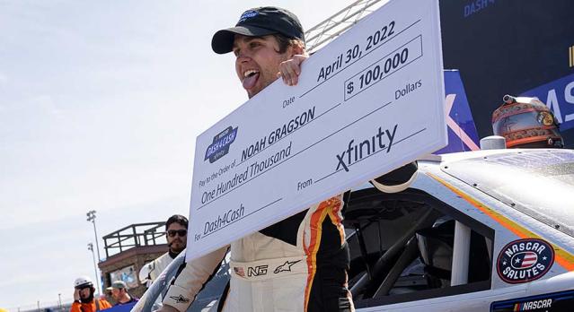 Dash 4 Cash races revealed for 2022; Xfinity field up to 38 cars