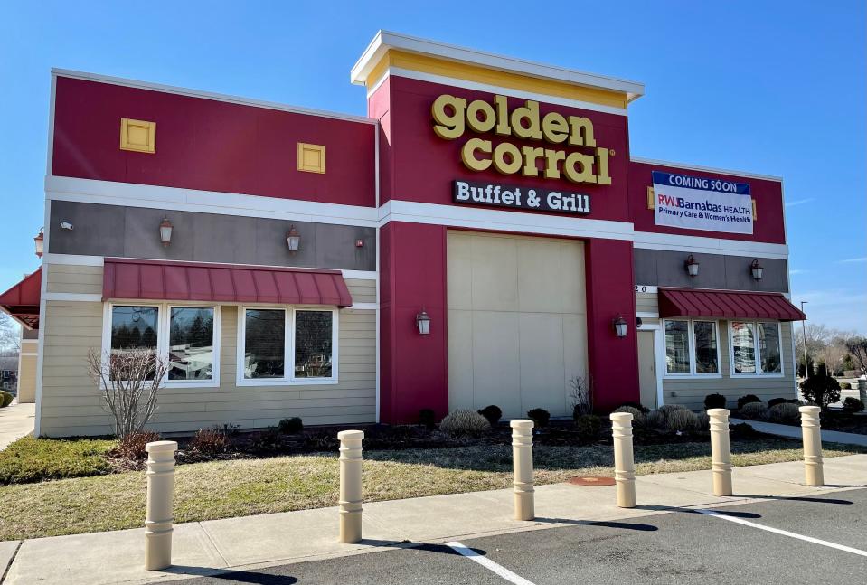 RWJBarnabas Health is planning a health facility at this closed Golden Corral restaurant on Route 9 in Freehold Township. Match 11, 2022.