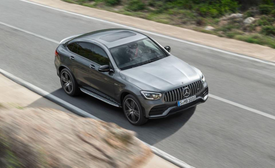 <p>Pricing begins at $60,495 for the GLC43 SUV and $63,995 for the GLC43 coupe, and both go on sale before the end of 2019.</p>