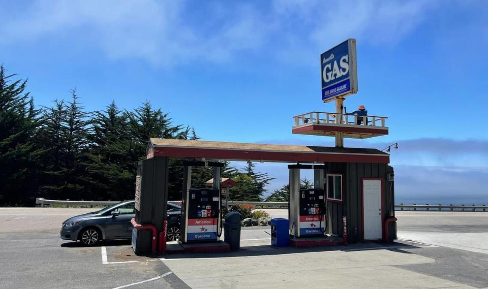 A remote station along Highway 1 in Big Sur charges some of the most expensive gas in the United States. On June 27, 2022, the Gorda Americo station was charging $9.29 per gallon.