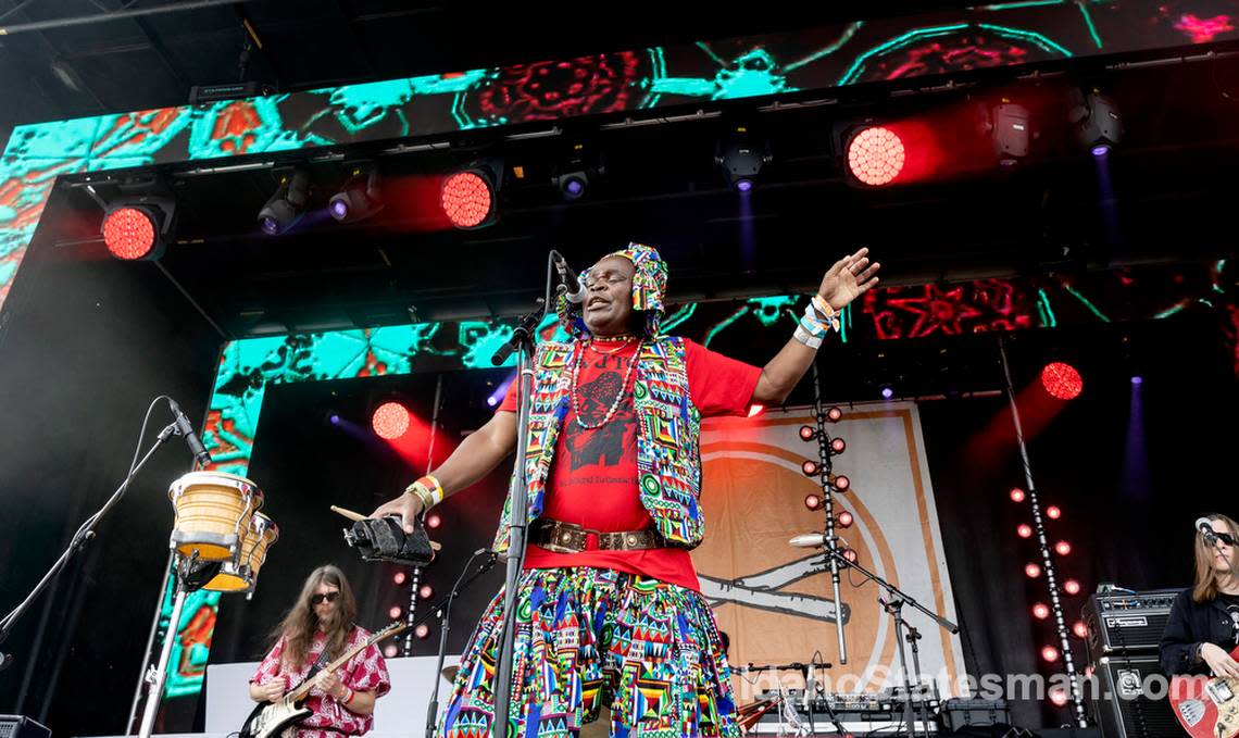 Treefort Music Fest features bands from around the globe each year. Zambian rock band W.I.T.C.H. (We Intend To Cause Havoc) performed on the Main Stage in 2022.
