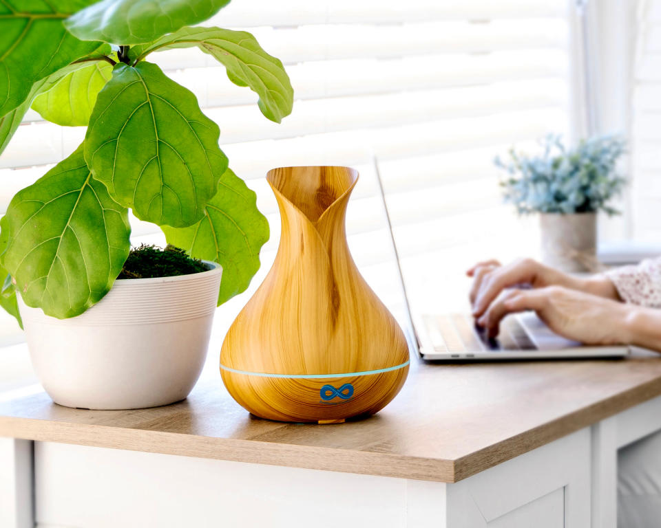 18. Bask in tranquility with an essential oil diffuser
