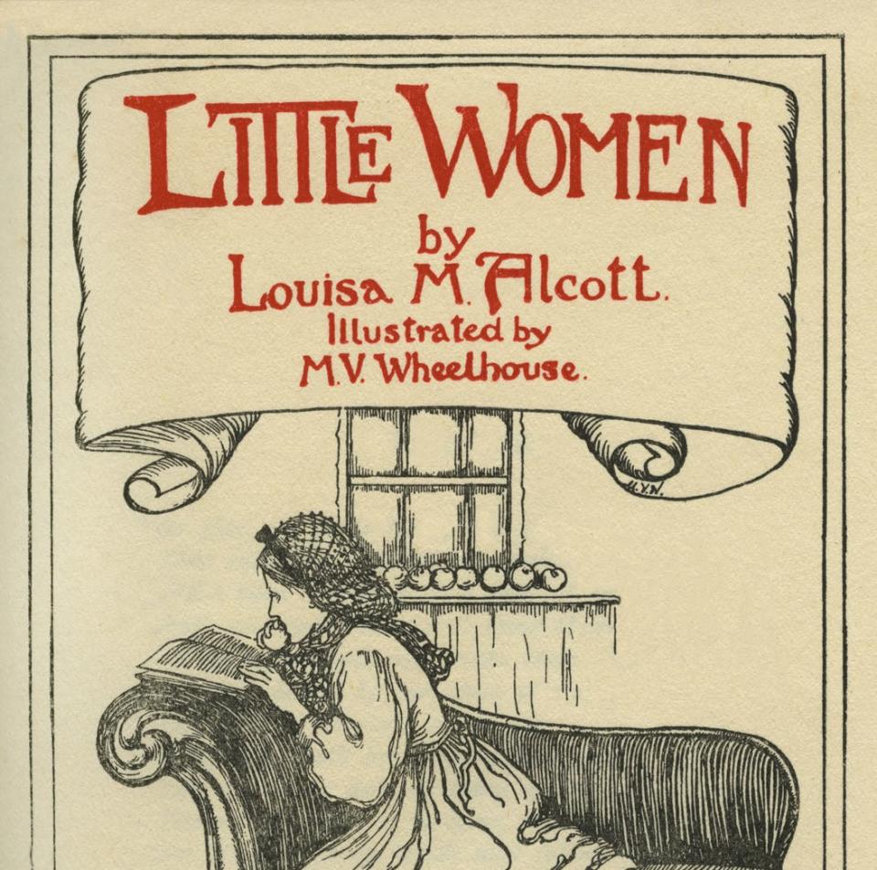The title page of Little Women by Louisa May Alcott