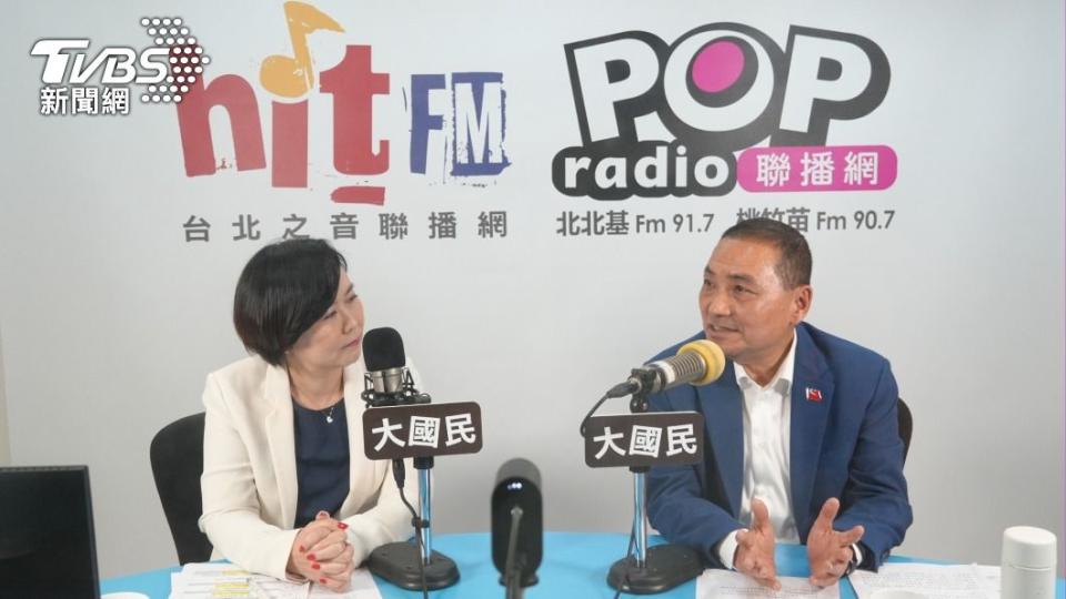 侯友宜接受6日接受《POP大國民》廣播專訪。（圖／《POP大國民》提供）