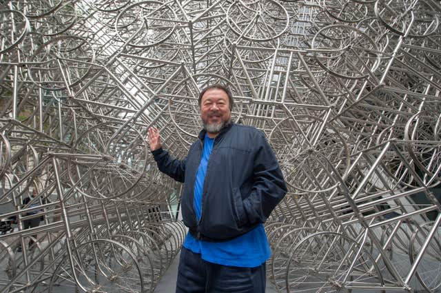 Ai Weiwei Forever sculpture
