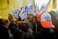 <p>FOTO l Cuartoscuro-Ricardo Anaya, candidato por la coalición “Por México al Frente” se reunió con simpatizantes en la ciudad fronteriza, donde se comprometió a devolver la paz y la tranquilidad. </p>