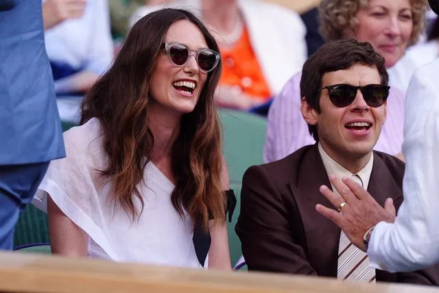 <p>Mike Egerton/PA Images via Getty</p> Keira Knightley and James Righton