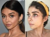 sarah hyland no makeup free