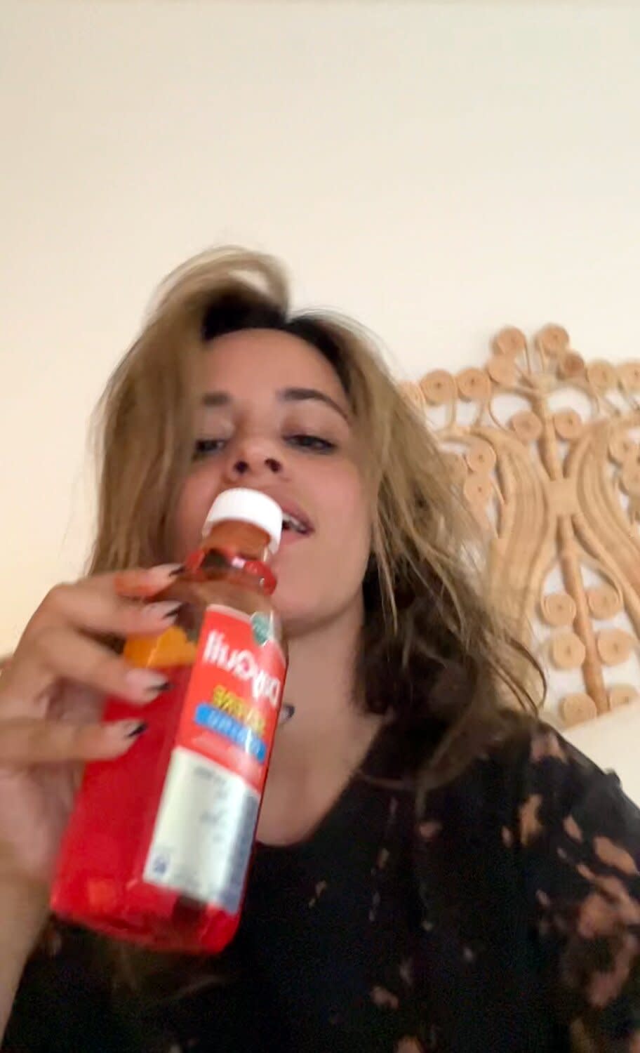 Camila Cabello Reveals She Has COVID and Dances with DayQuil in New TikTok: 'I Got the Rona'