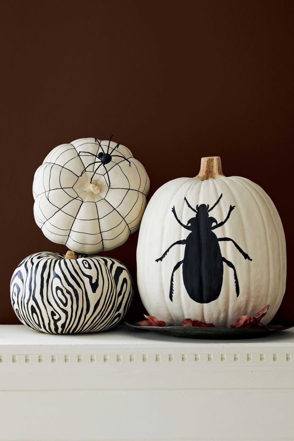 Black and White Pumpkins